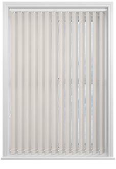 Trinity (Blackout), Soft Grey - Vertical Blind